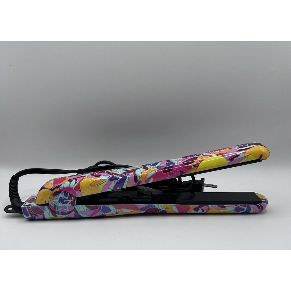 💥 Almost Famous Flat Iron Studio Series Hair Straightener Tropical Paint Color